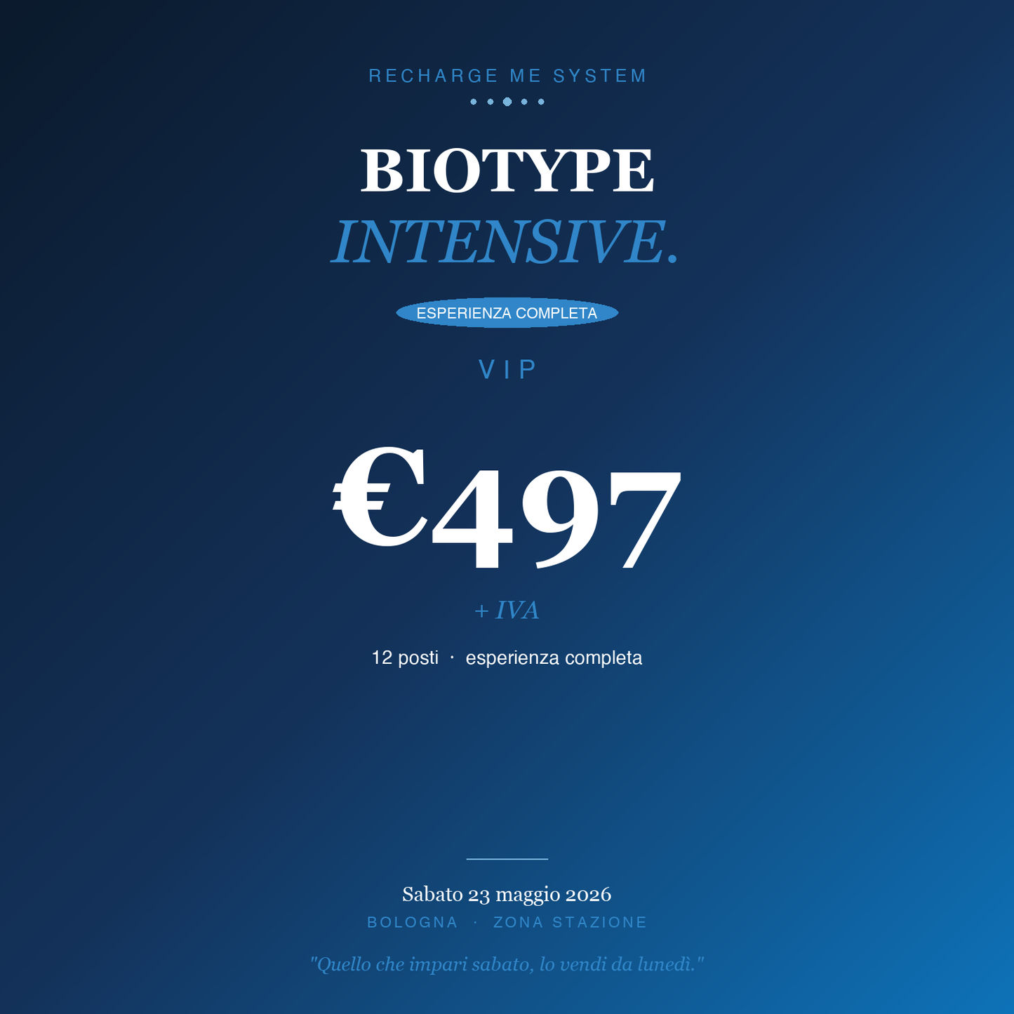 Biotype Intensive · VIP